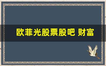 欧菲光股票股吧 财富(欧菲光股票股吧讨论)_https://www.hhem8.com_上交所_第1张